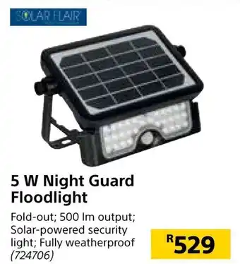Builders Warehouse 5 W Night Guard Floodlight offer