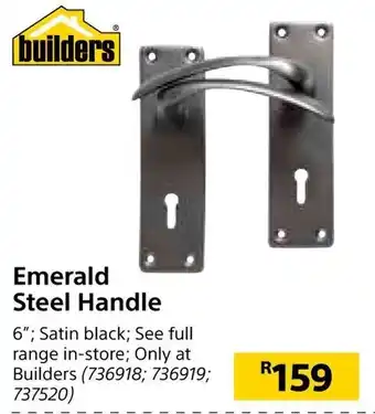 Builders Warehouse Emerald Steel Handle offer