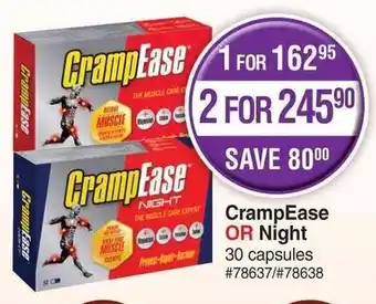 Dis-Chem CrampEase or Night 30 Capsules offer