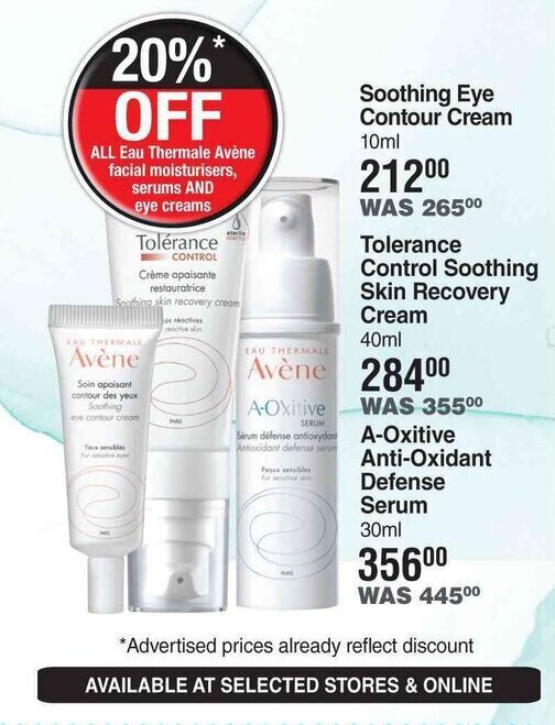 Soothing Eye Contour Cream 10ml offer at DisChem