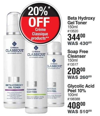 Dis-Chem Beta Hydroxy Gel Toner 150ml offer