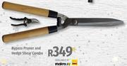 Builders Warehouse Garden master bypass pruner & hedge shear combo offer