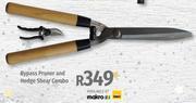 Makro Garden master bypass pruner & hedge shear combo offer
