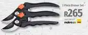 Makro Garden master 2 piece pruner set offer