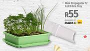 Makro Garden master mini propagator 12 cell fibre tray offer