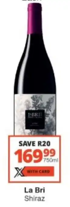 La Bri Shiraz 750ml