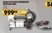 Midas Midas style air compressor with led light pu79m offer