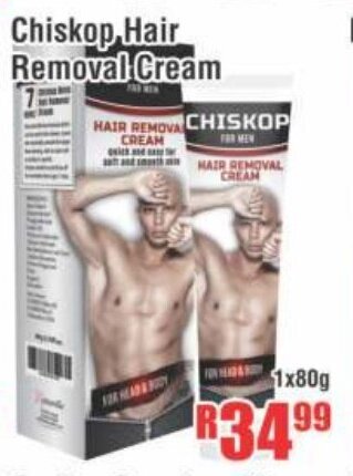 Devland Cash And Carry Chiskop Hair Removal Cream 1x80g offer