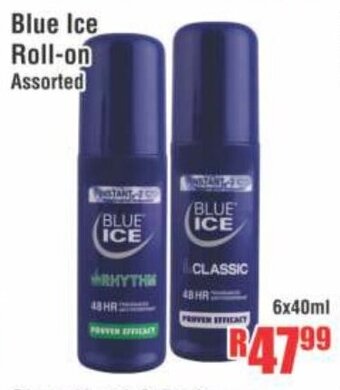 Devland Cash And Carry Blue Ice Roll-on 6x40ml offer