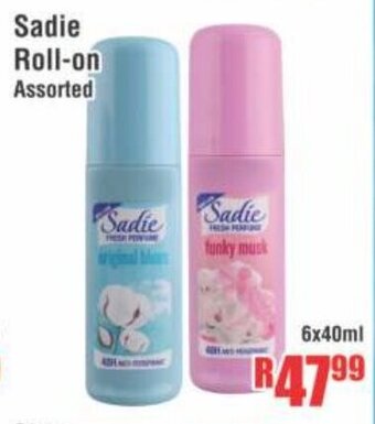 Devland Cash And Carry Sadie Roll-on 6x40ml offer