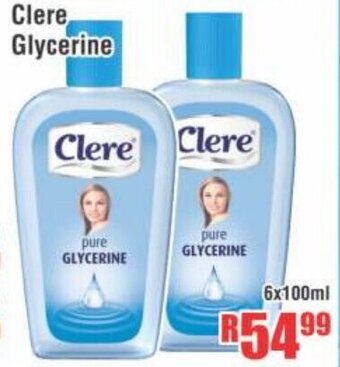 Devland Cash And Carry Clere Glycerine 6x100ml offer