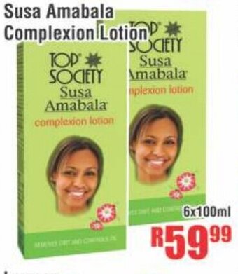 Devland Cash And Carry Susa Amabala Complexion Lotion 6x100ml offer