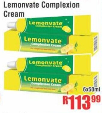 Devland Cash And Carry Lemonvate Complexion Cream 6x50ml offer