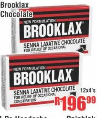Devland Cash And Carry Brooklax Chocolate 12x4's offer