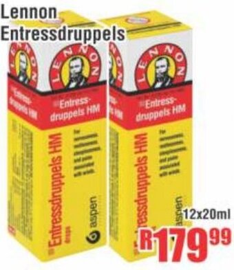 Devland Cash And Carry Lennon Entressdruppels 12x20ml offer