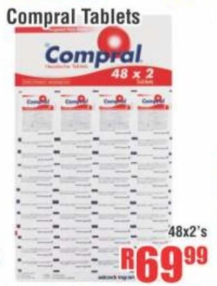 Devland Cash And Carry Compral Tablets 48x2's offer