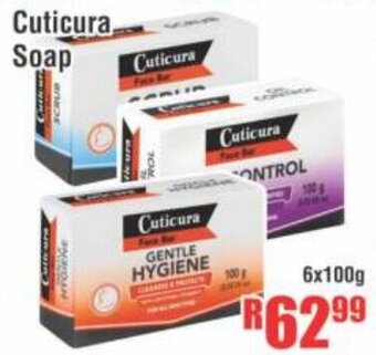 Devland Cash And Carry Cuticura Soap 6x100g offer