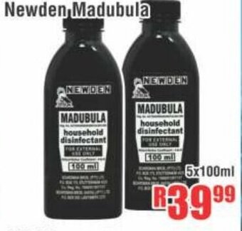 Newden Madubula 5x100ml