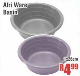 Devland Cash And Carry Afri Ware Basin 1x26cm offer
