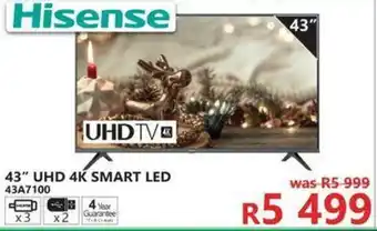 Tafelberg Furnishers Hisense 43" UHD 4K Smart LED offer