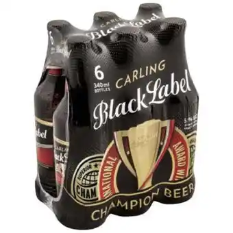 Carling black label nrb 330/340ml