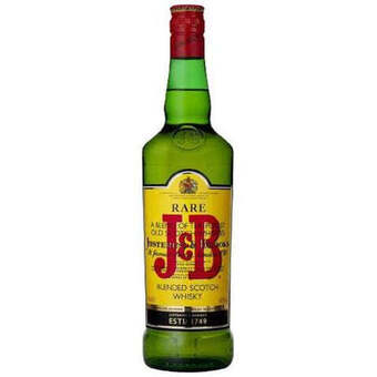 J & b rare blended scotch whisky 1l