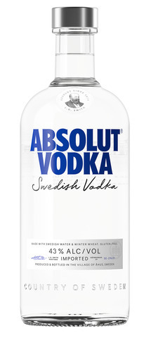Absolut vodka 750ml