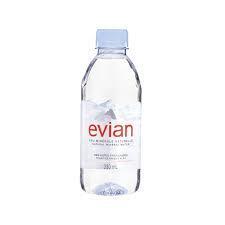 Evian mineral water 330ml