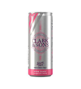 Norman Goodfellows Clark & sons pink tonic sugar free 250ml offer
