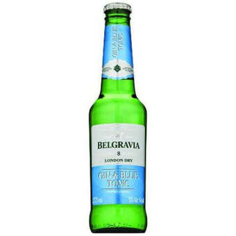 Belgravia gin & blue tonic 275ml