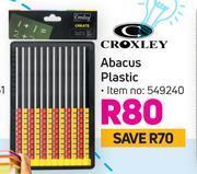 Croxley abacus plastic