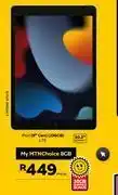 MTN Apple ipad 10.2" screen 9th gen 256gb lte-on my mtn choice 8gb offer