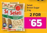 Game Selati brown sugar-for 2 x 2kg offer