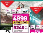 Game Hisense 43" (109cm) uhd smart tv 43a6h offer