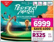 Game Hisense 58" (147cm) uhd smart tv 58a6h offer