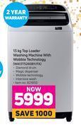 Game Samsung 13kg top loader washing machine with wobble technology wa13t5260by/fa offer
