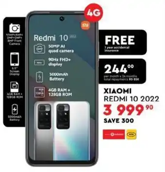 Edgars Xiaomi Redmi 10 2022 offer