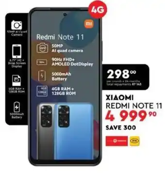 Edgars Xiaomi Redmi Note 11 offer