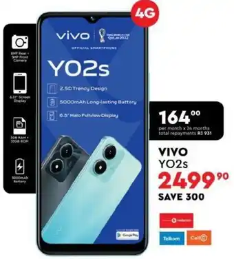 Edgars Vivo YO2s offer