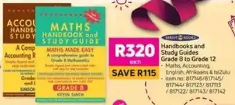 Handbooks and Study Guides Grade 8 to Grade 12