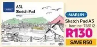 Game Marlin Sketch Pad A3 offer