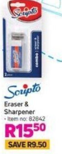 Game Scripto Eraser & Sharpener offer