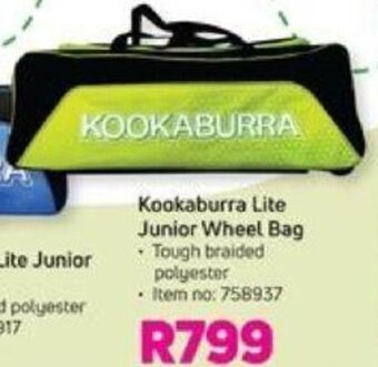 Game Kookaburra Lite Junior Wheel Bag offer