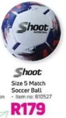 Game Shoot Size 5 Match Soccer Ball offer