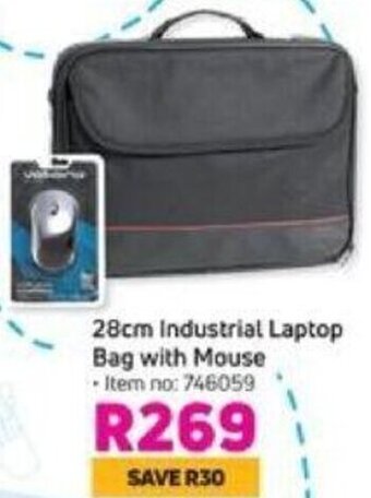 Game 28cm Industrial Laptop Bag with Mouse offer