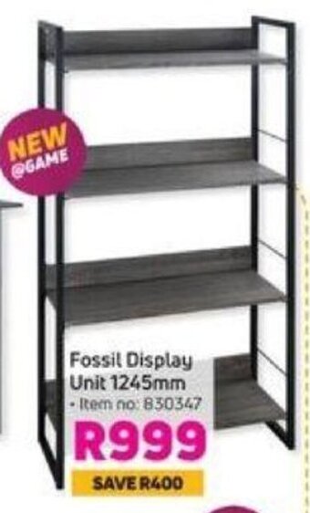 Game Fossil Display Unit 1245mm offer