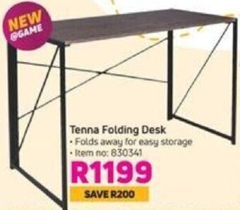 Game Tenna Folding Desk offer