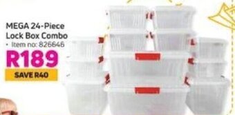 Game Mega 24-Piece Lock Box Combo offer