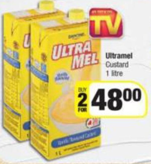 Ultramel Custard 1L offer at Spar