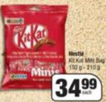 Spar Nestlé Kit Kat 132g-210g offer